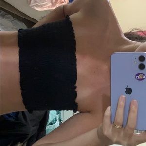 BRANDY MELVILLE SUPER CROPPED TUBE TOP
